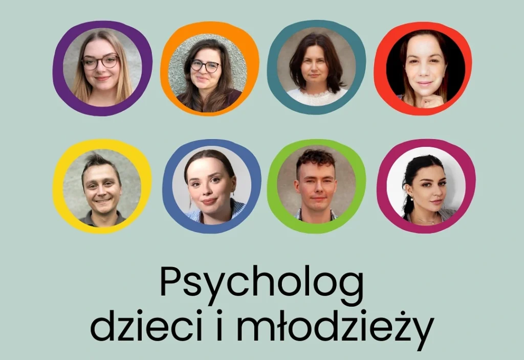 Psycholog dziecięcy pracujący z dziećmi i młodzieżą w Przylądku Równowagi w Krakowie - lista